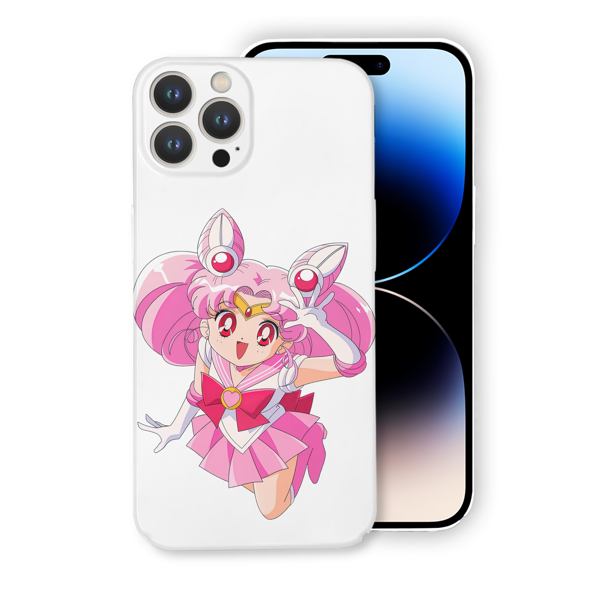 （画像用） 美少女戦士セーラームーン ちびうさ Sailor Moon Chibiusa Tsukino Usagi Small Lady Serenity 【iPhone 14シリーズ対応】ハードケース